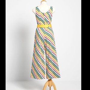 Collectif Rainbow Jumpsuit, Size S